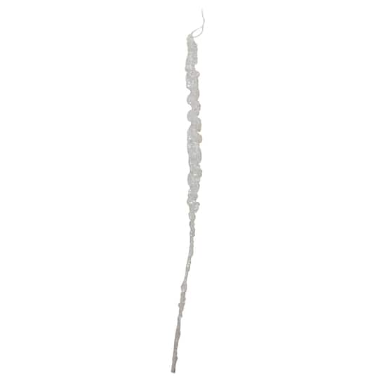 30.5" Contemporary Dangling Icicle Ornament By Northlight in Clear | 3.5" | Michaels®